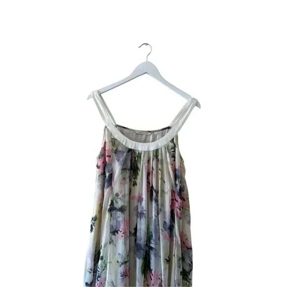 Soft Surroundings  Milk Maid Floral Print Layered Sleeveless SZPXL #1996 - Picture 4 of 16